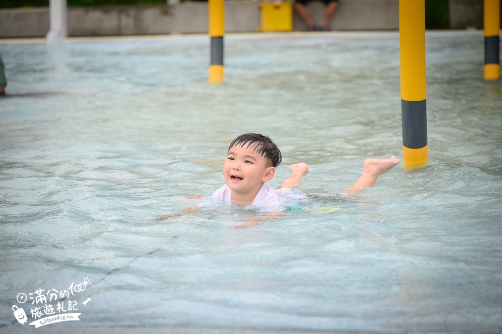 雲林【虎尾叢林水樂園】開放時間.虎尾632高地公園最新親子水樂園.免門票水陸樂園一次滿足,可愛虎爺陪你戲水放電!