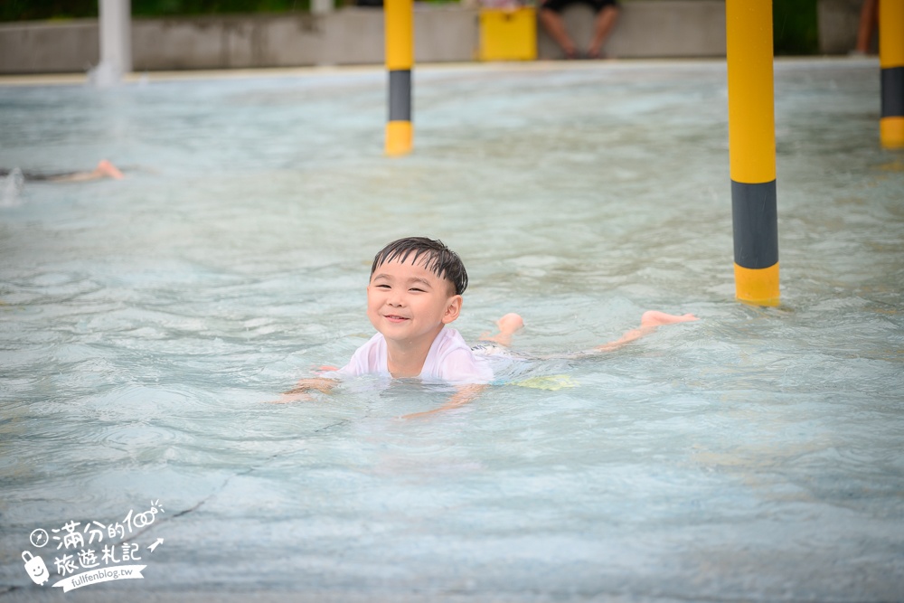 雲林【虎尾叢林水樂園】開放時間.虎尾632高地公園最新親子水樂園.免門票水陸樂園一次滿足,可愛虎爺陪你戲水放電!