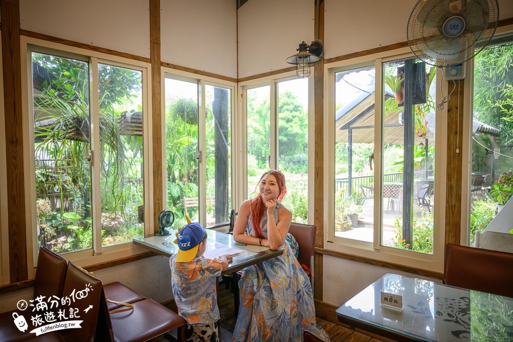 桃園【莫內的花園】觀音鄉蔬食料理庭院餐廳,蓮花田旁隱身名畫的世界,來賞蓮吃蓮逛花園!