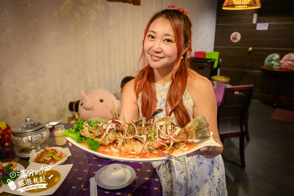 台中【曼谷皇朝泰式料理】平價泰式料理推薦.免收服務費.親子友善,還能預約專屬包廂唷!