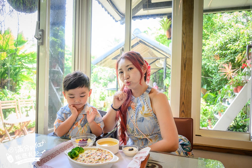 桃園【莫內的花園】觀音鄉蔬食料理庭院餐廳,蓮花田旁隱身名畫的世界,來賞蓮吃蓮逛花園!
