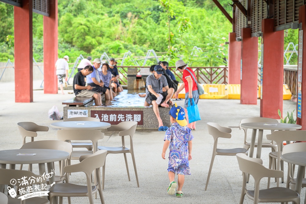 野柳新景點【大鵬足湯公園】萬里免門票美人足湯體驗.還能煮溫泉蛋.親子友善環境~山水風光一次滿足!