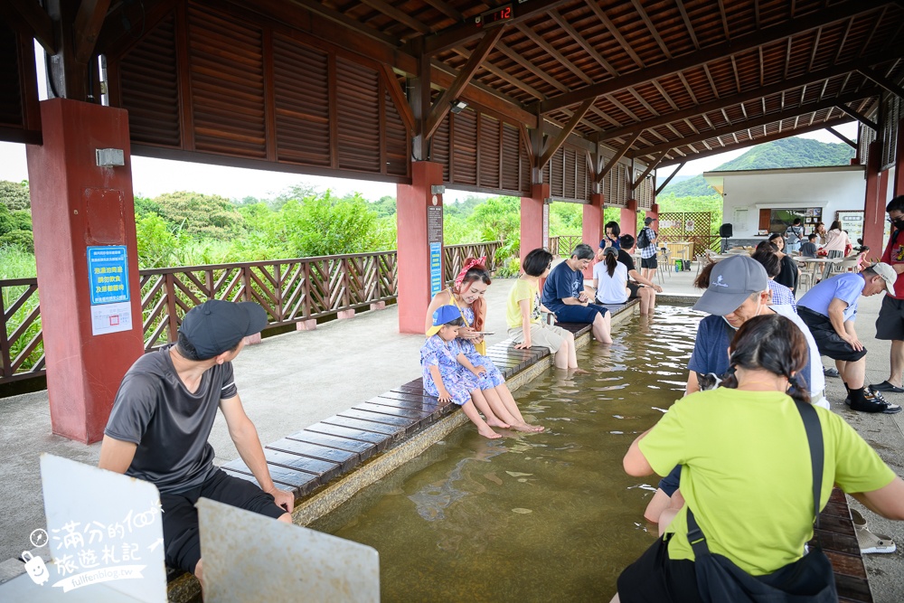 野柳新景點【大鵬足湯公園】萬里免門票美人足湯體驗.還能煮溫泉蛋.親子友善環境~山水風光一次滿足!