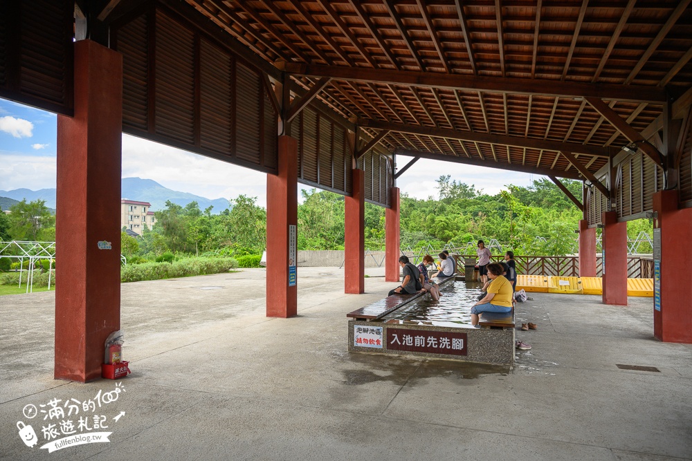野柳新景點【大鵬足湯公園】萬里免門票美人足湯體驗.還能煮溫泉蛋.親子友善環境~山水風光一次滿足!