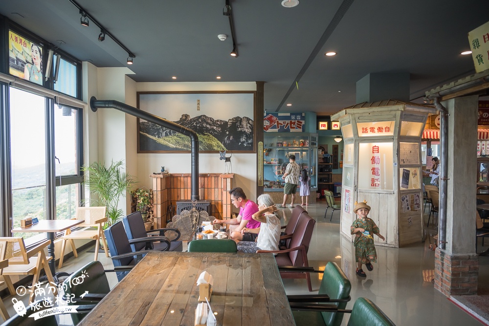 新竹【觀兮古美懷舊景觀餐廳】關西景觀餐廳.古文物主題博物館.穿越老時光場景喝咖啡下午茶,復古場景超好拍!