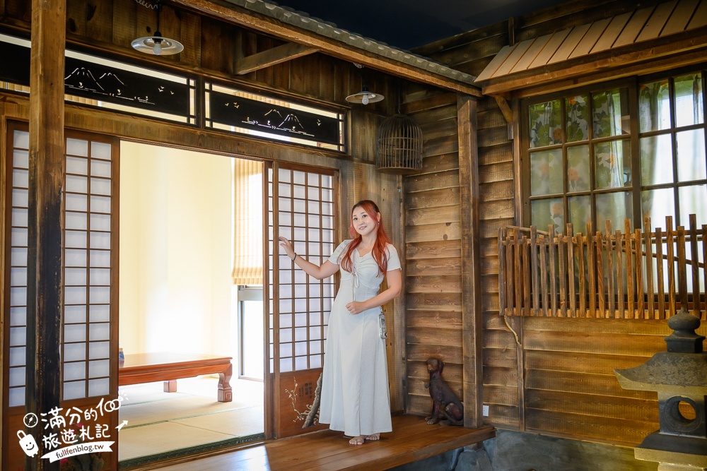 新竹【觀兮古美懷舊景觀餐廳】關西景觀餐廳.古文物主題博物館.穿越老時光場景喝咖啡下午茶,復古場景超好拍!