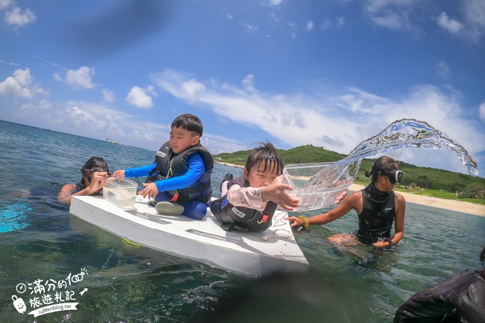 【墾丁高評價潛水體驗】心海潛水中心&SUP,第一次帶小孩潛水就上手,客製化海上體驗超好玩!