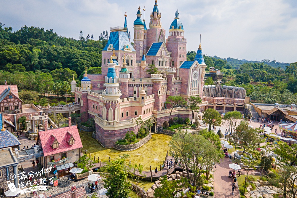 嘉義新景點【歐樂沃築夢城堡】2025最新門票資訊＆實際玩樂感受,台版迪士尼城堡驚艷嘉義大林!