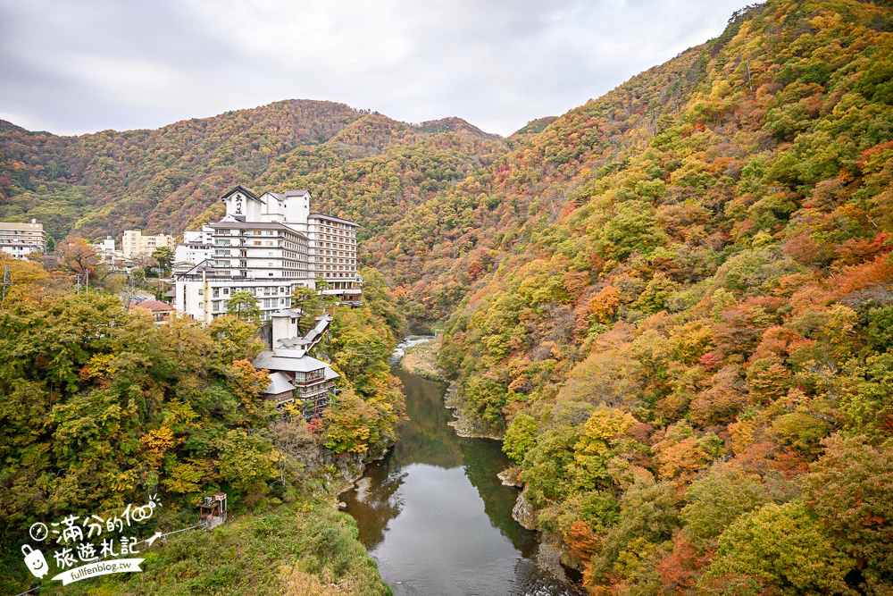 【會津蘆之牧溫泉大川莊】超還原鬼滅之刃無限城場景!泡天然溫泉.吃福島牛.聽三線琴一泊二食體驗!