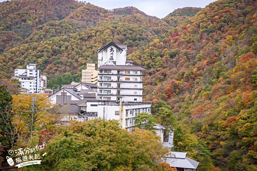 【會津蘆之牧溫泉大川莊】超還原鬼滅之刃無限城場景!泡天然溫泉.吃福島牛.聽三線琴一泊二食體驗!