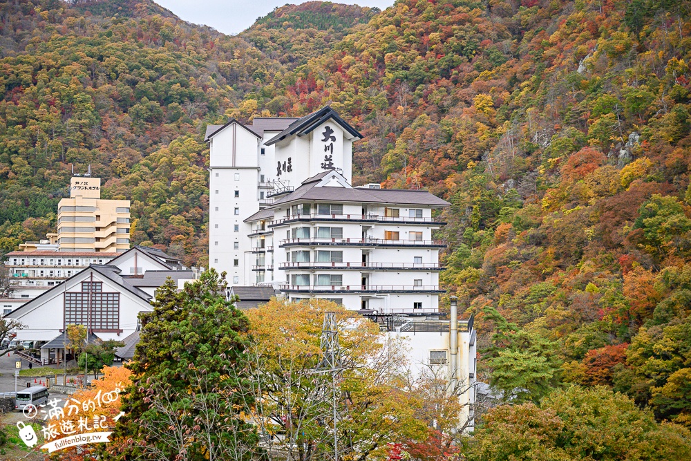 【會津蘆之牧溫泉大川莊】超還原鬼滅之刃無限城場景!泡天然溫泉.吃福島牛.聽三線琴一泊二食體驗!