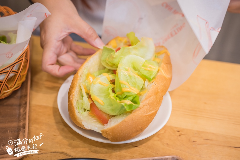 桃園早午餐推薦【早安美芝城桃園莊一概念店】美蔬綠系列高纖低卡,美生菜漢堡清爽好吃輕盈享受!