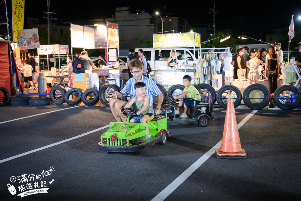 台中【梧棲中港觀光夜市】台中海線最強夜市,每週只營業四天,超過200個攤位,有吃有玩還能購物超讚!