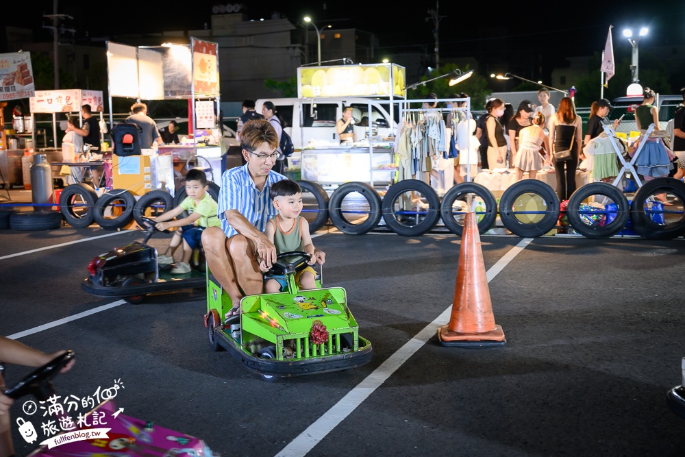 台中【梧棲中港觀光夜市】台中海線最強夜市,每週只營業四天,超過200個攤位,有吃有玩還能購物超讚!