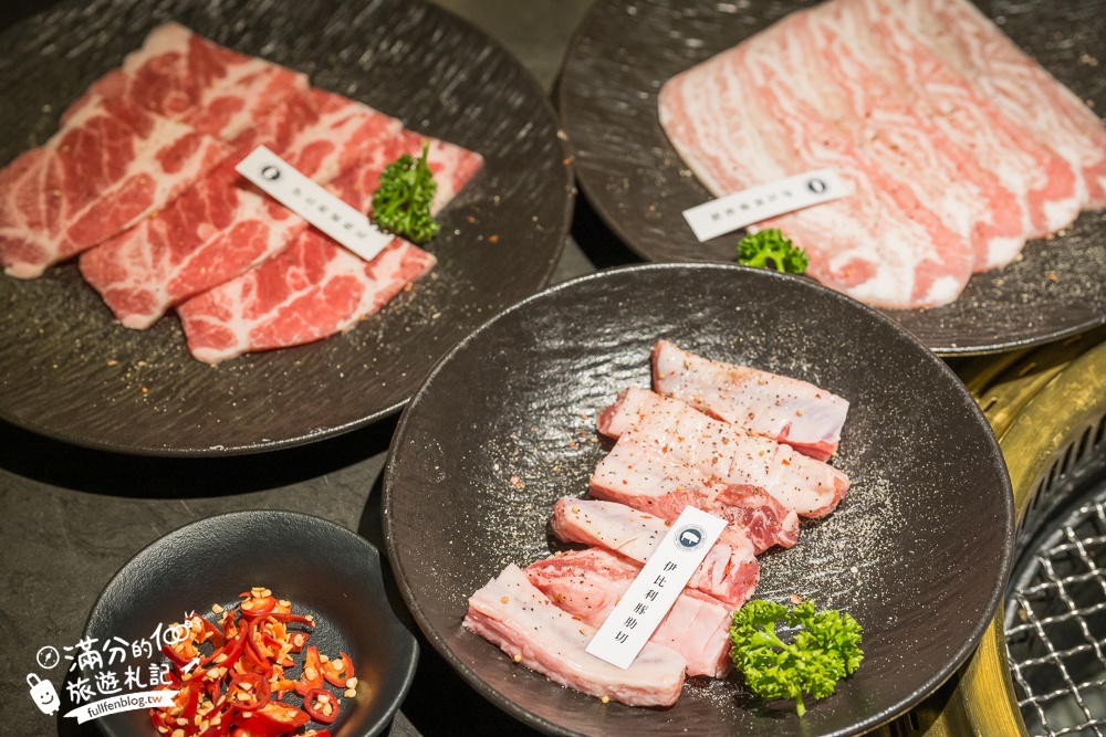 【彰化燒肉首選】脂本燒肉ZHIBEN YKNK彰化店,必吃30cm幻切牛舌＆蔥鹽口袋牛舌,親子友善餐廳.桌邊服務太加分!