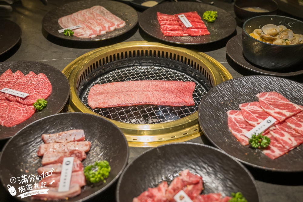 【彰化燒肉首選】脂本燒肉ZHIBEN YKNK彰化店,必吃30cm幻切牛舌＆蔥鹽口袋牛舌,親子友善餐廳.桌邊服務太加分!