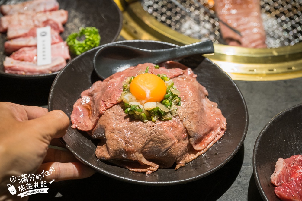 【彰化燒肉首選】脂本燒肉ZHIBEN YKNK彰化店,必吃30cm幻切牛舌＆蔥鹽口袋牛舌,親子友善餐廳.桌邊服務太加分!