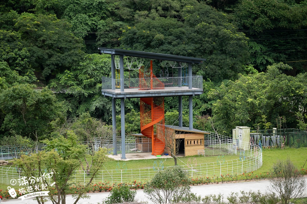 萬里【亮山川Lands & Stream Resort Park】野柳最新隱藏版玩水景點.全台唯一鋼筋彩虹水上步道超吸睛!