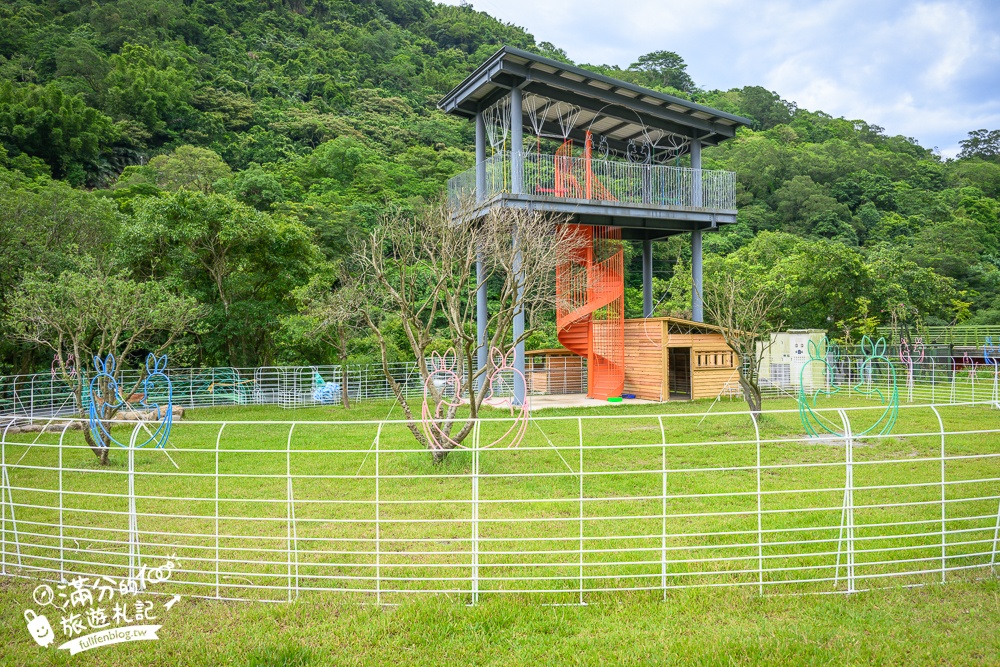 萬里【亮山川Lands & Stream Resort Park】野柳最新隱藏版玩水景點.全台唯一鋼筋彩虹水上步道超吸睛!