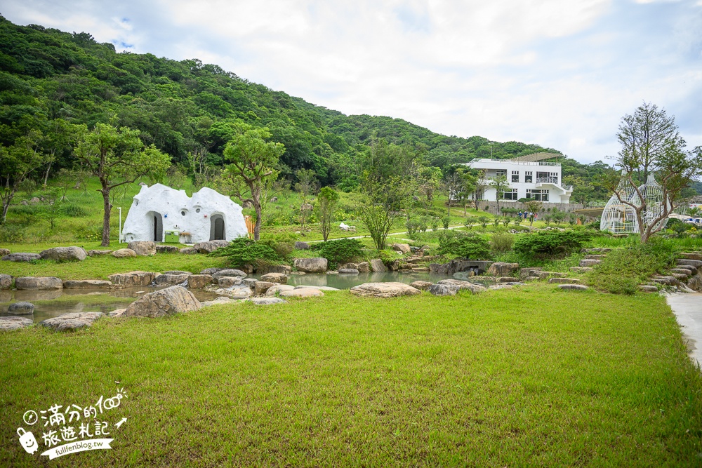 萬里【亮山川Lands & Stream Resort Park】野柳最新隱藏版玩水景點.全台唯一鋼筋彩虹水上步道超吸睛!