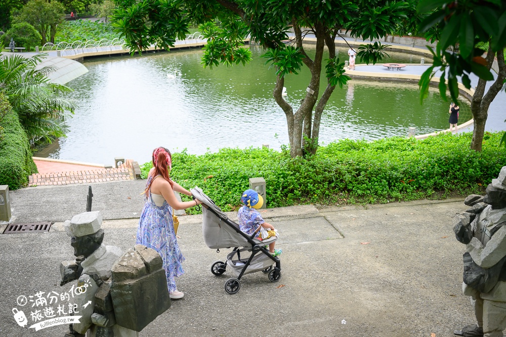 金山【朱銘美術館】TOP10必逛展區,全台最大的戶外美術館居然這麼美,還有親子互動體驗太好玩!