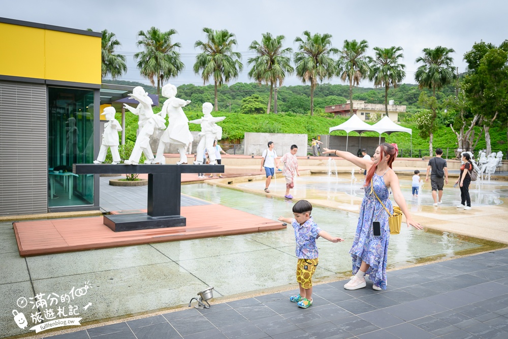金山【朱銘美術館】TOP10必逛展區,全台最大的戶外美術館居然這麼美,還有親子互動體驗太好玩!