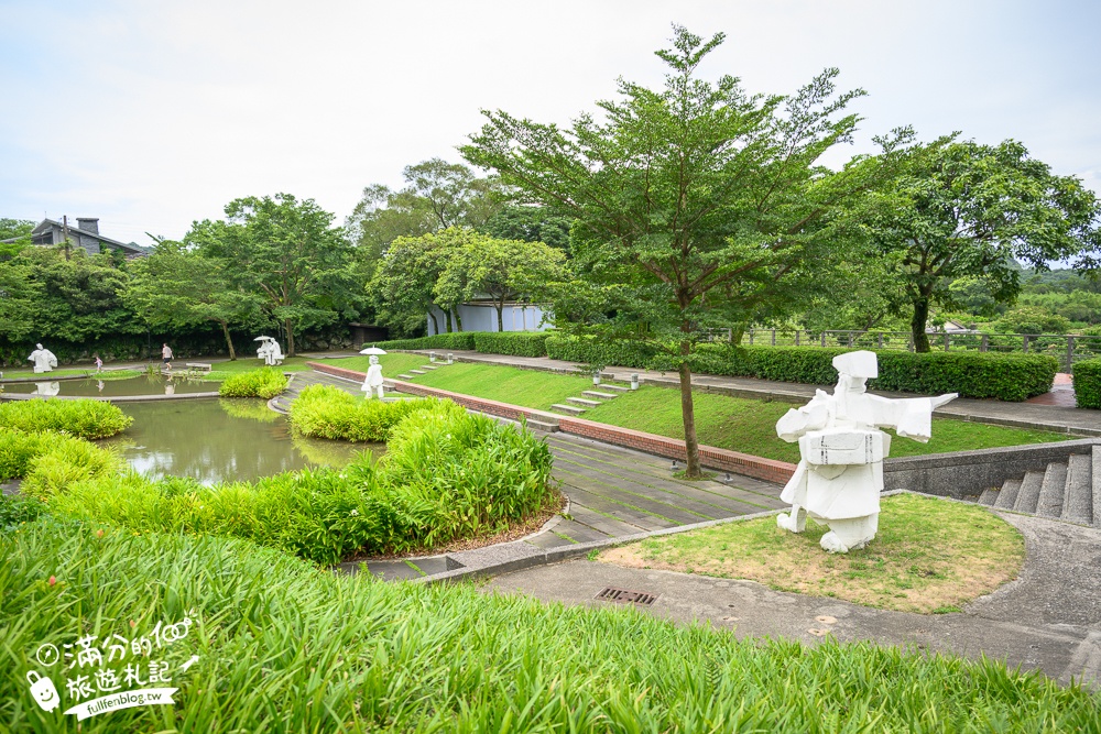 金山【朱銘美術館】TOP10必逛展區,全台最大的戶外美術館居然這麼美,還有親子互動體驗太好玩!
