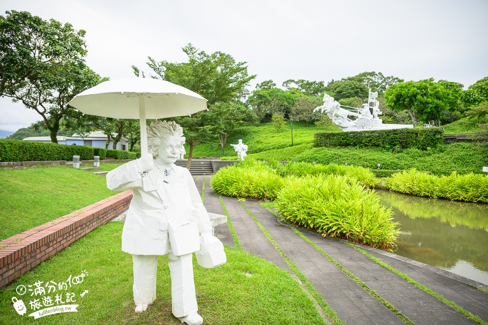 金山【朱銘美術館】TOP10必逛展區,全台最大的戶外美術館居然這麼美,還有親子互動體驗太好玩!