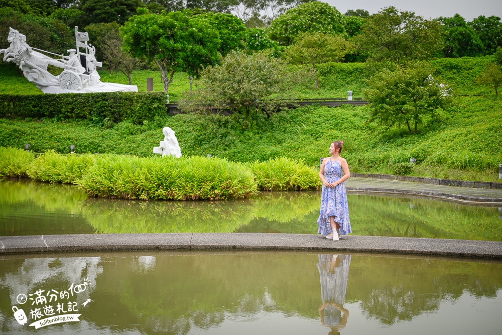 金山【朱銘美術館】TOP10必逛展區,全台最大的戶外美術館居然這麼美,還有親子互動體驗太好玩!