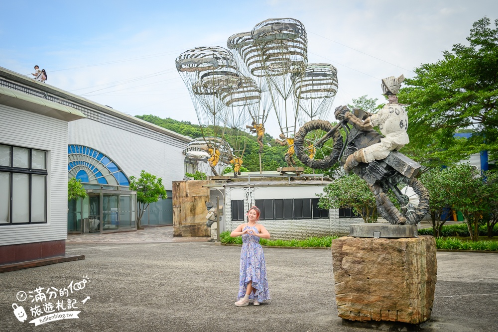 金山【朱銘美術館】TOP10必逛展區,全台最大的戶外美術館居然這麼美,還有親子互動體驗太好玩!