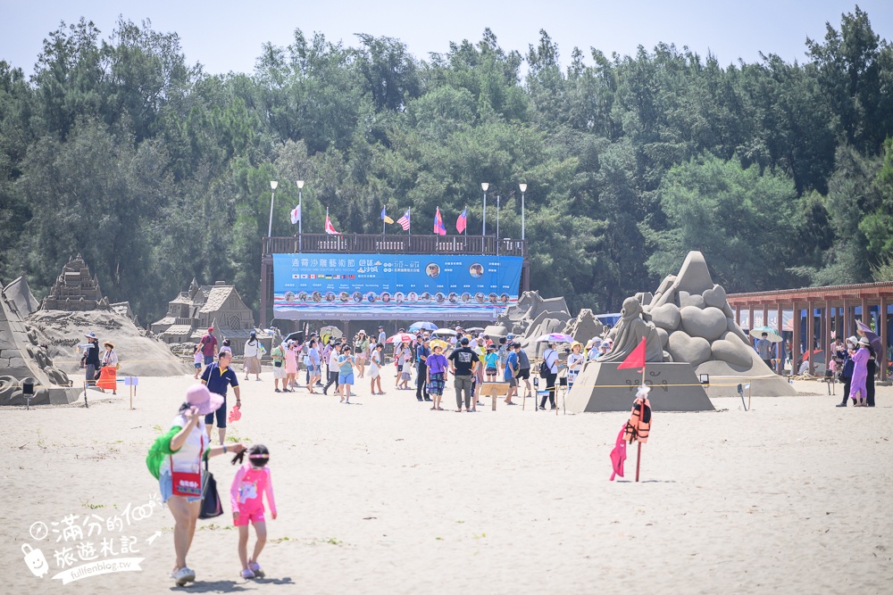 【2025苗栗通霄沙雕藝術節】活動日期.交通方式和市集攤位,海線最美沙城~秒置身沙漠幻境!
