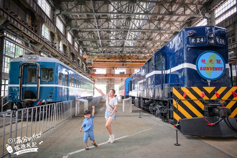 台北新景點【國家鐵道博物館】TOP6必逛展區.藍皮柴油乘車體驗購票攻略,搭火車認識鐵道趣味十足!