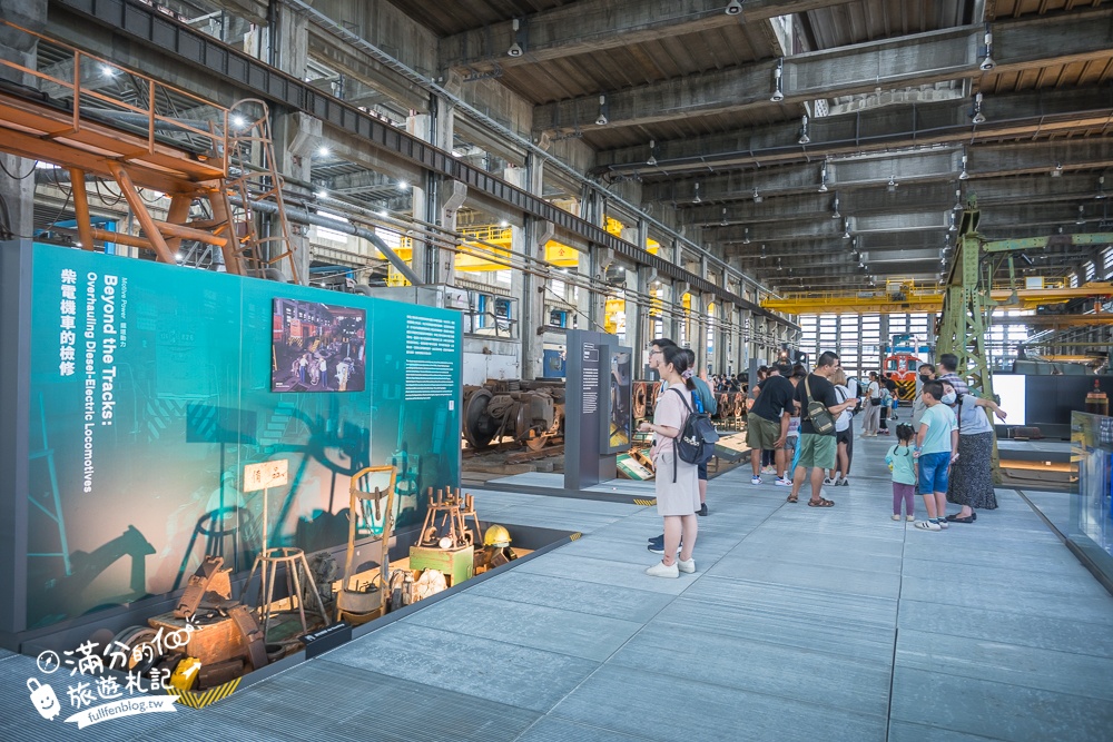台北新景點【國家鐵道博物館】TOP6必逛展區.藍皮柴油乘車體驗購票攻略,搭火車認識鐵道趣味十足!