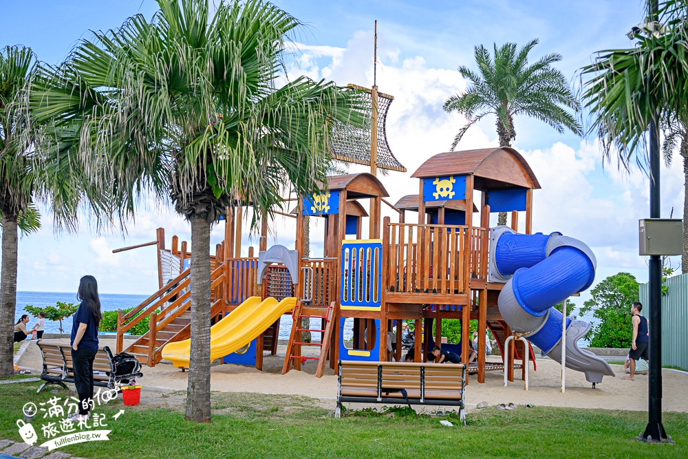 花蓮【太平洋公園】免門票看海月亮彎基地,海景第一排兒童遊戲場,海賊船沙坑滑梯.軌道滑索免費玩! 花蓮【太平洋公園】免門票看海月亮彎基地,海景第一排兒童遊戲場,海賊船沙坑滑梯.軌道滑索免費玩!