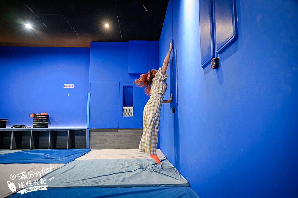 宜蘭新景點【免睡殿 Sleepy Free】全新室內跳床基地~百萬名床任你狂歡跳耀,舒壓又有趣!