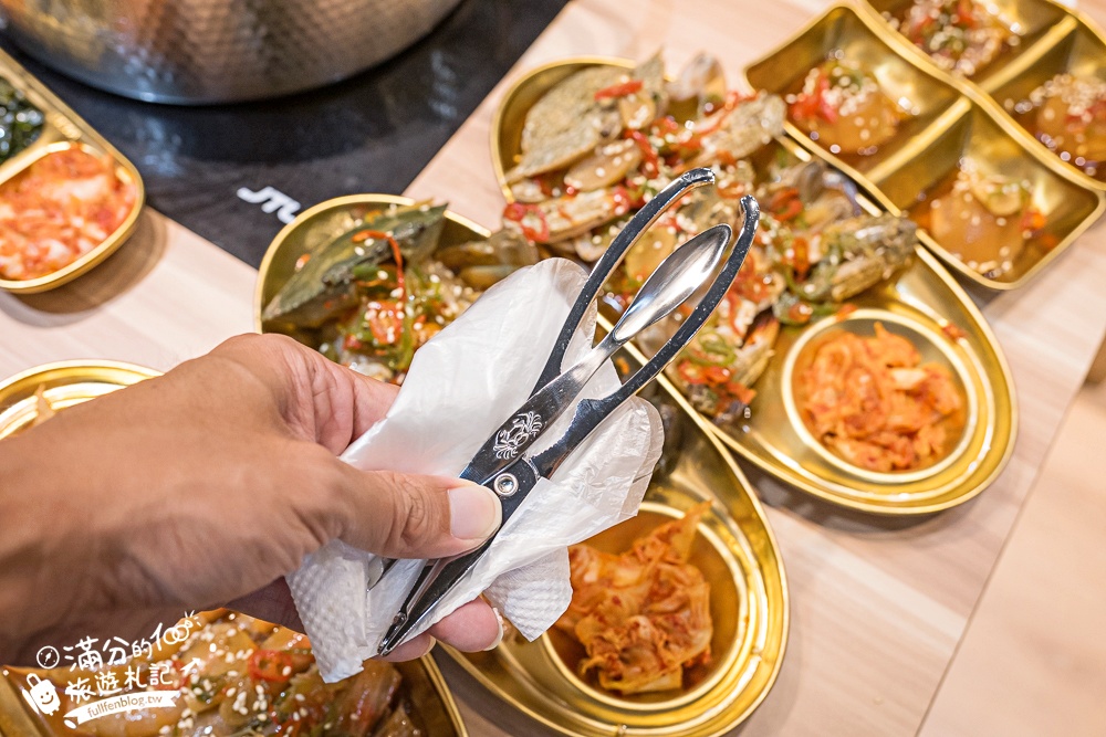 桃園美食【正谷家南平店】集結經典韓式料理,韓式火鍋.銅板烤肉.韓式生醃醬蝦醬蟹.韓式炸雞一次滿足!