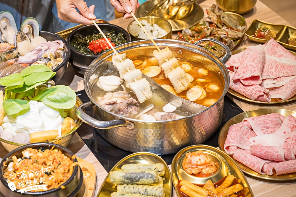 桃園美食【正谷家南平店】集結經典韓式料理,韓式火鍋.銅板烤肉.韓式生醃醬蝦醬蟹.韓式炸雞一次滿足!