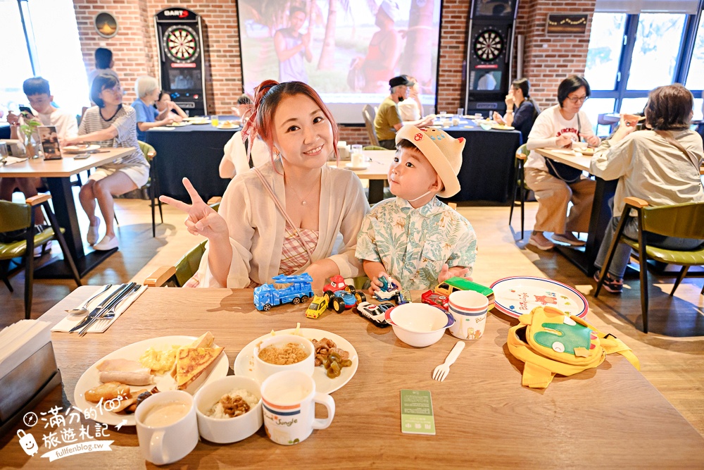 台中飯店推薦【震大金鬱金香酒店】台中海線高質感飯店.兒童遊戲區.休閒空間.澎湃自助吧早餐好享受!