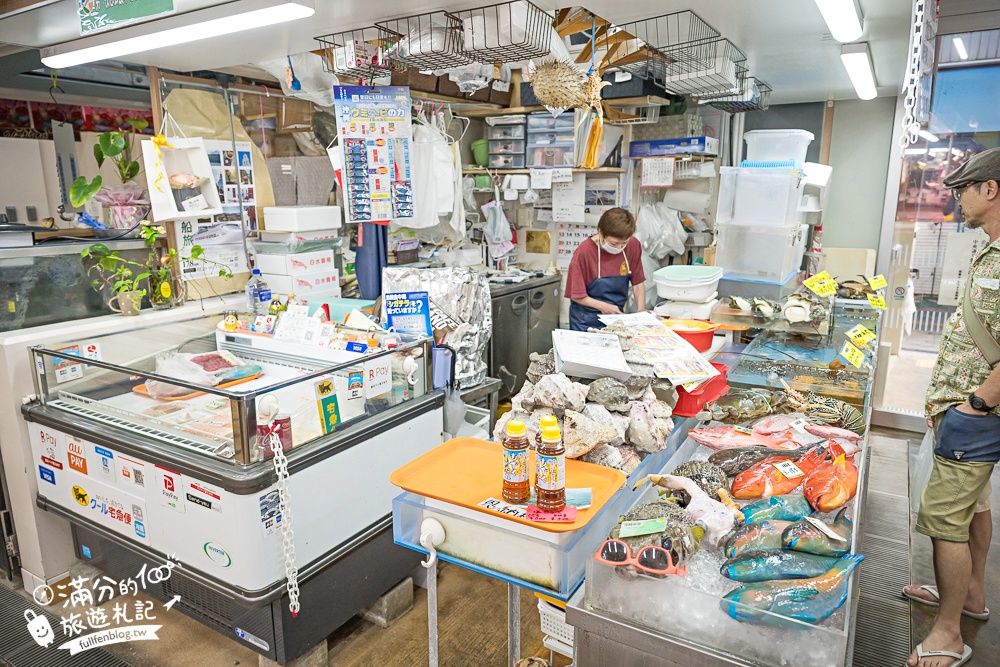 沖繩【那霸市第一牧志公設市場怎麼逛？怎麼吃？代客料理怎麼買？】號稱沖繩人的廚房,必吃夜光貝&龍蝦料理!