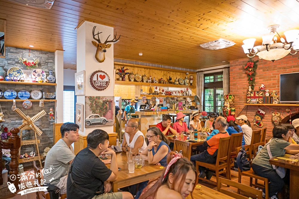 大溪景點【黃色小屋咖啡莊園】大溪隱藏版南法城堡,在童話莊園裡喝咖啡下午茶逛花園!