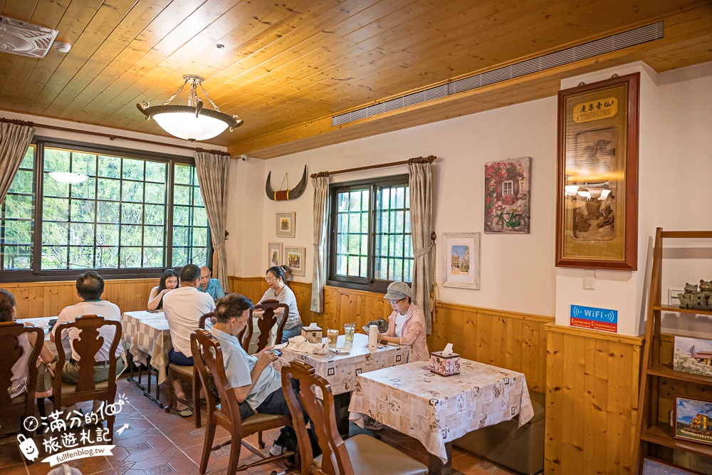 大溪景點【黃色小屋咖啡莊園】大溪隱藏版南法城堡,在童話莊園裡喝咖啡下午茶逛花園!