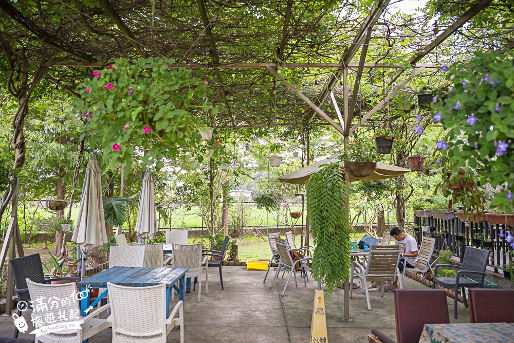 大溪景點【黃色小屋咖啡莊園】大溪隱藏版南法城堡,在童話莊園裡喝咖啡下午茶逛花園!