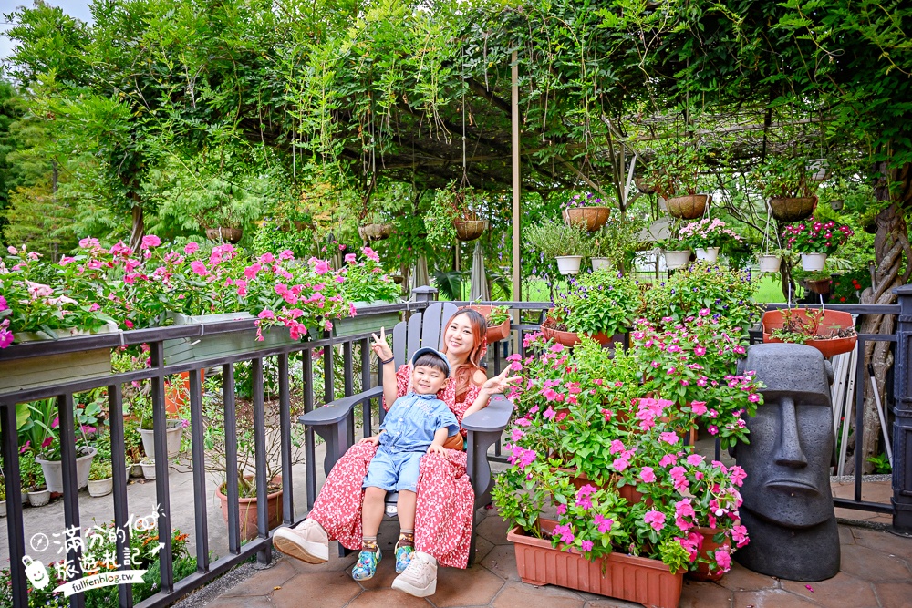 大溪景點【黃色小屋咖啡莊園】大溪隱藏版南法城堡,在童話莊園裡喝咖啡下午茶逛花園!