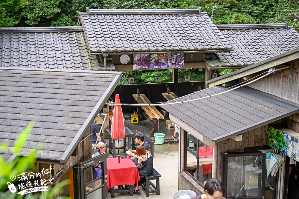 福岡景點【糸島白絲瀑布】看壯觀涓絲瀑布.吃流水麵.釣魚體驗.吸收滿滿芬多精!