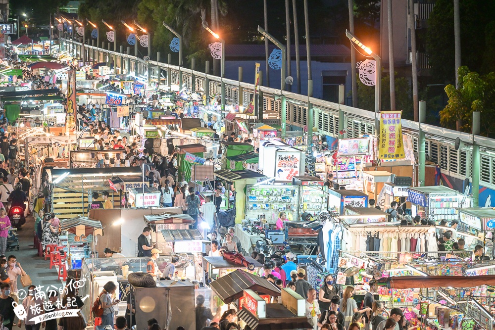 桃園【中壢夜市】TOP10中壢觀光夜市美食推薦,30年經典老夜市.超過500個攤位天天都開放!
