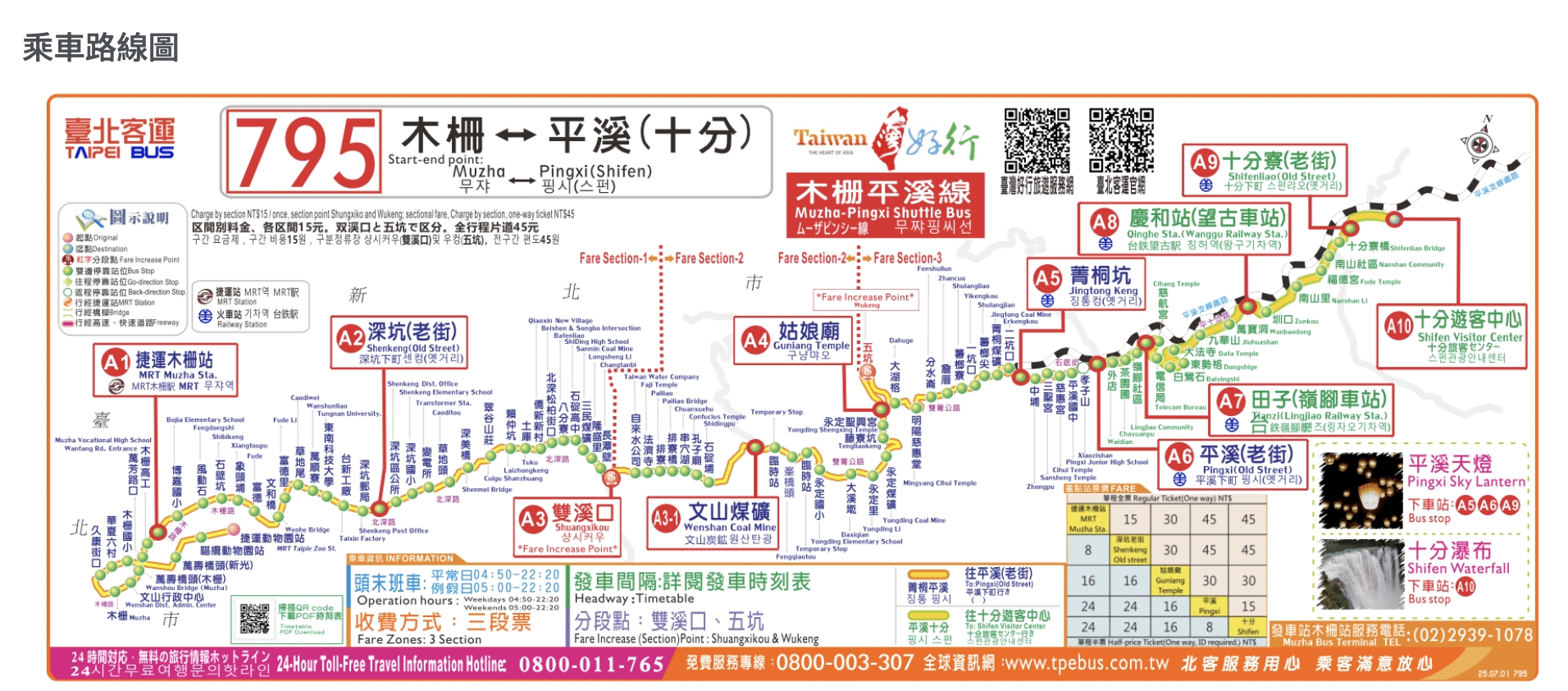 【平溪十分深坑老街綠色遊程.低碳小旅行】搭台灣好行795木柵平溪線一日精彩行程醬玩～超值旅程吃喝玩樂一次滿足!