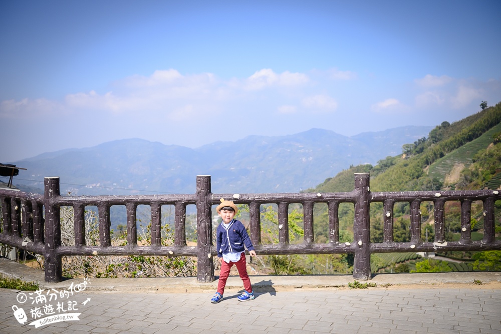 嘉義景點【海鼠山1314觀景台】免門票全台最美抹茶田.必拍愛情塔,免步行~360度茶田風光盡收眼底!