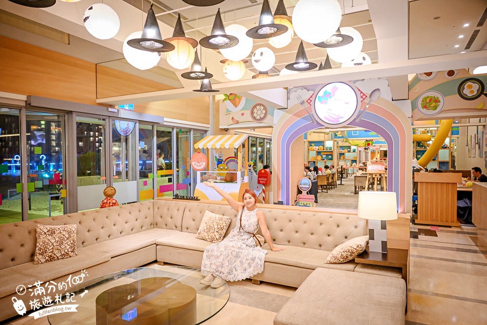 【2025台南和逸飯店】和逸飯店台南西門館卡通頻道主題房開箱.一泊一食&超豐富親子遊戲設施超好玩!