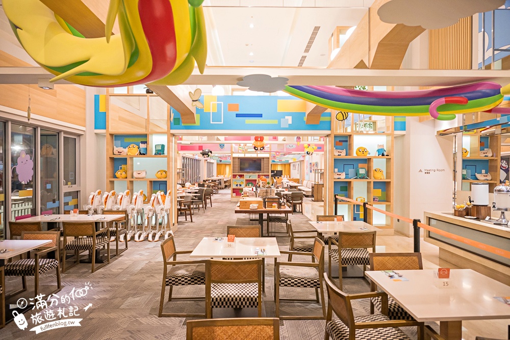 【2025台南和逸飯店】和逸飯店台南西門館卡通頻道主題房開箱.一泊一食&超豐富親子遊戲設施超好玩!