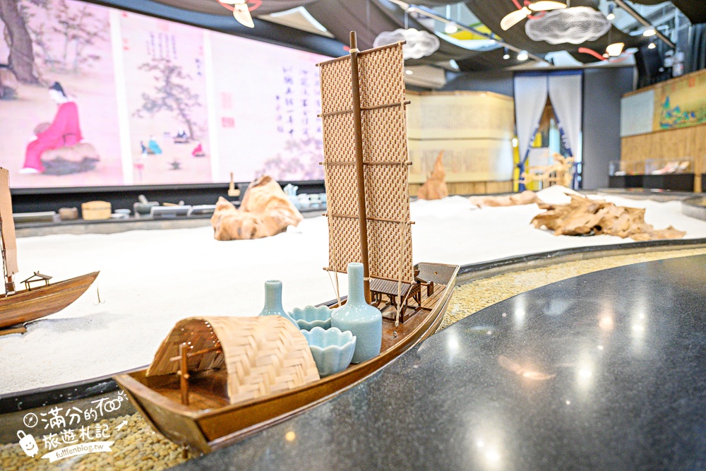 【關廟服務區】免費體驗赤壁茶寮流水茶席.小船送茶飲糕點好特別.還能體驗漢服認識北宋茶文化!